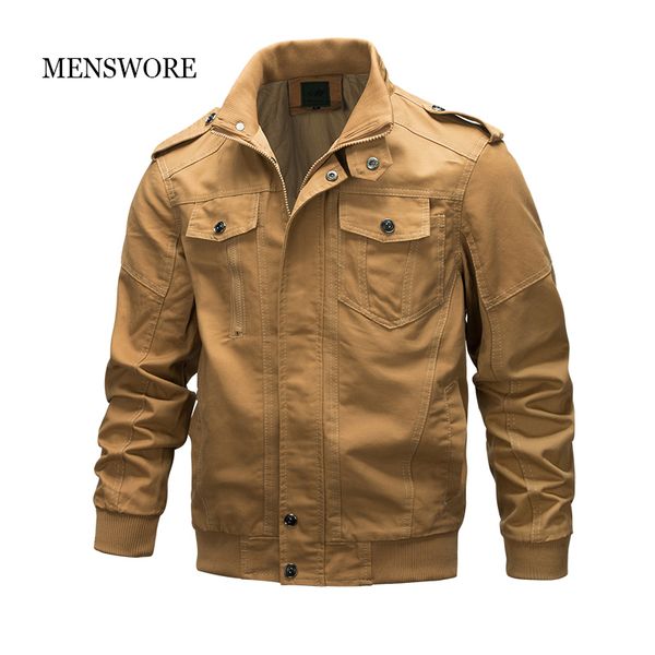 menswore mens coat style brand jacket male long cotton zipper clothes thick force bomber jacket, Black;brown
menswore mens coat style brand jacket male long cotton zipper clothes thick force bomber jacket, Black;brown