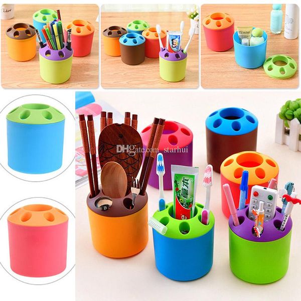 creative toothbrush holders portable porous deskstorage tube household necessities multi-function toothbrush box 6 color wx9-198
creative toothbrush holders portable porous deskstorage tube household necessities multi-function toothbrush box 6 color wx9-198