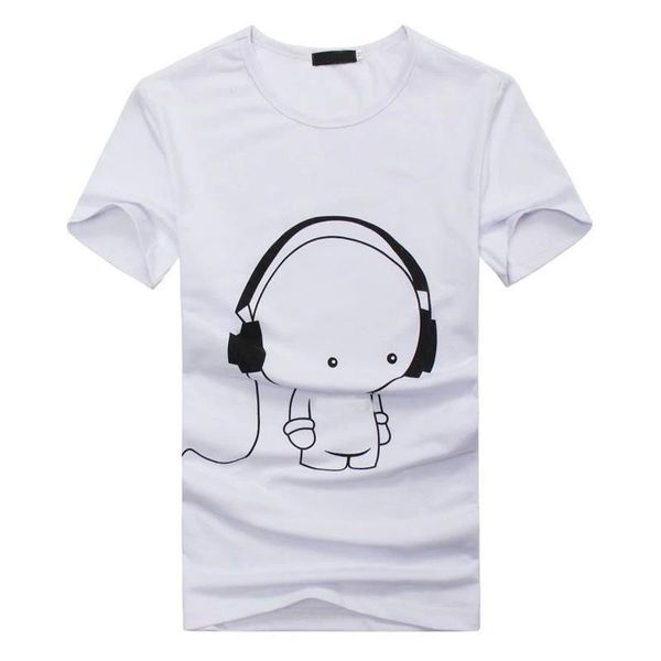 europe us casual headphones print tshirt short sleeve crew neck anti-wrinkl shirt stars brand famous women cute gray tees polos, White
europe us casual headphones print tshirt short sleeve crew neck anti-wrinkl shirt stars brand famous women cute gray tees polos, White