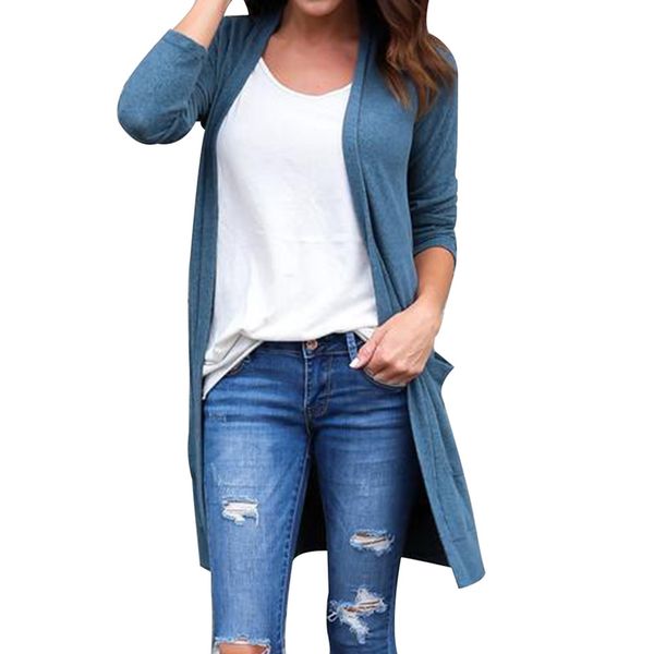 fashion ladies pure color blousas women long sleeve solid color open front cardigans jumper sweaters with pocket 2018, Tan;black
fashion ladies pure color blousas women long sleeve solid color open front cardigans jumper sweaters with pocket 2018, Tan;black