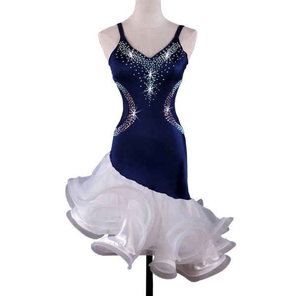 latin dance dress women salsa dance wear lyrical dance costumes d0393 customized product with fluffy sheer hem rhinestones, Black;red
latin dance dress women salsa dance wear lyrical dance costumes d0393 customized product with fluffy sheer hem rhinestones, Black;red