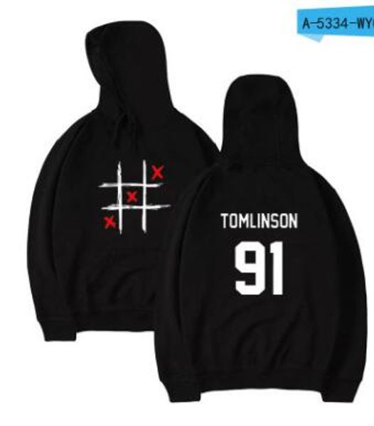 louis tomlinson 91 мужские толстовки одно направление 1d дизайнер кофты случайные свободные топы, Black
louis tomlinson 91 мужские толстовки одно направление 1d дизайнер кофты случайные свободные топы, Black