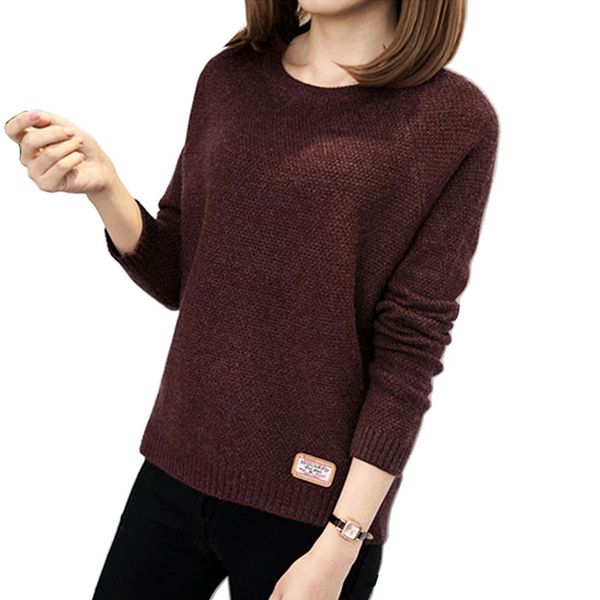 autumn winter women's o-neck sweaters 2018 fashion long sleeve pullovers women loose knitted sweaters female jumper, White;black
autumn winter women's o-neck sweaters 2018 fashion long sleeve pullovers women loose knitted sweaters female jumper, White;black