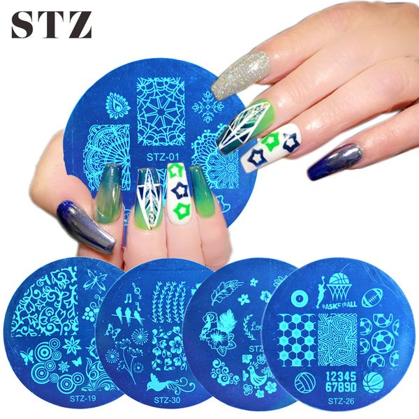 stz round nail stamp stamping plates template flower lace rose butterfly polish diy transfer manicure set nail art tool stz01-30, White
stz round nail stamp stamping plates template flower lace rose butterfly polish diy transfer manicure set nail art tool stz01-30, White