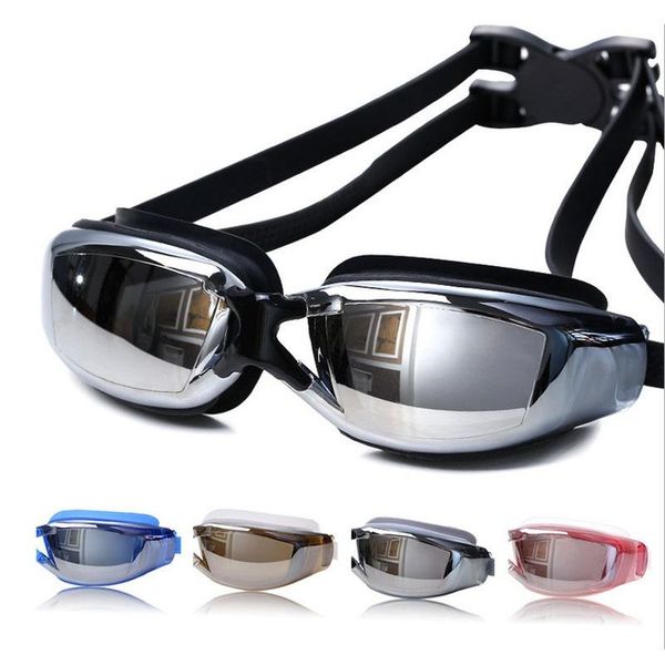 Pro Waterproof Anti-fog Uv Protect Swimming Goggles Glasses Kneecover Swimming Goggles Outdoor Products Water Sports