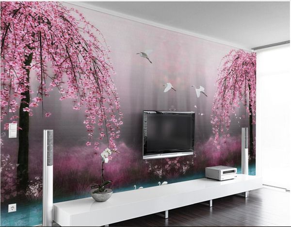 3d wallpaper custom p non-woven mural beautiful dreamy pink cherry swan lake landscape background wall muals wall paper for walls 3 d
3d wallpaper custom p non-woven mural beautiful dreamy pink cherry swan lake landscape background wall muals wall paper for walls 3 d