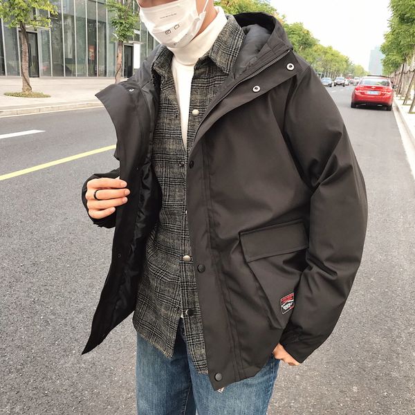 2018 new the wind in men winter pocket jacket cotton-padded clothes thick chinese style high street casual black/ gray m-5xl
2018 new the wind in men winter pocket jacket cotton-padded clothes thick chinese style high street casual black/ gray m-5xl