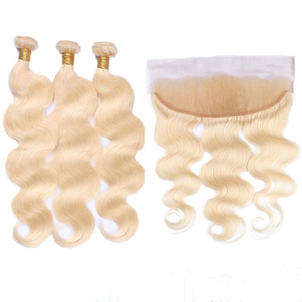 peruvian bleach blonde virgin human hair weave bundles with ear to ear frontal body wave #613 blonde 13x4 lace frontal closure with weaves, Black;brown
peruvian bleach blonde virgin human hair weave bundles with ear to ear frontal body wave #613 blonde 13x4 lace frontal closure with weaves, Black;brown