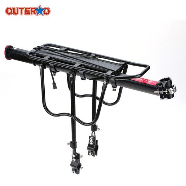 outerdo aluminum alloy bicycle racks bicycle luggage carrier mtb mountain bike road bike rear rack install component
outerdo aluminum alloy bicycle racks bicycle luggage carrier mtb mountain bike road bike rear rack install component