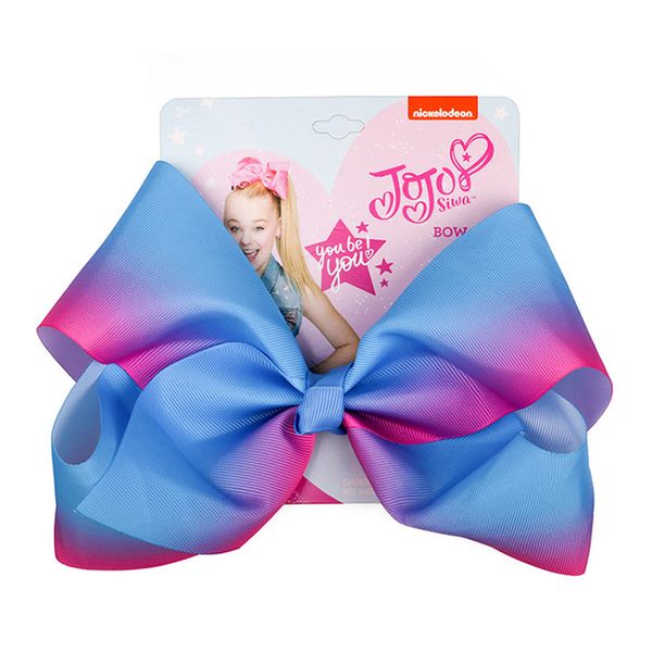 8 inch jojo bows rainbow bows gradient muti-coloured hair grid print signature hair bow party girl hair accessories, Slivery;white
8 inch jojo bows rainbow bows gradient muti-coloured hair grid print signature hair bow party girl hair accessories, Slivery;white