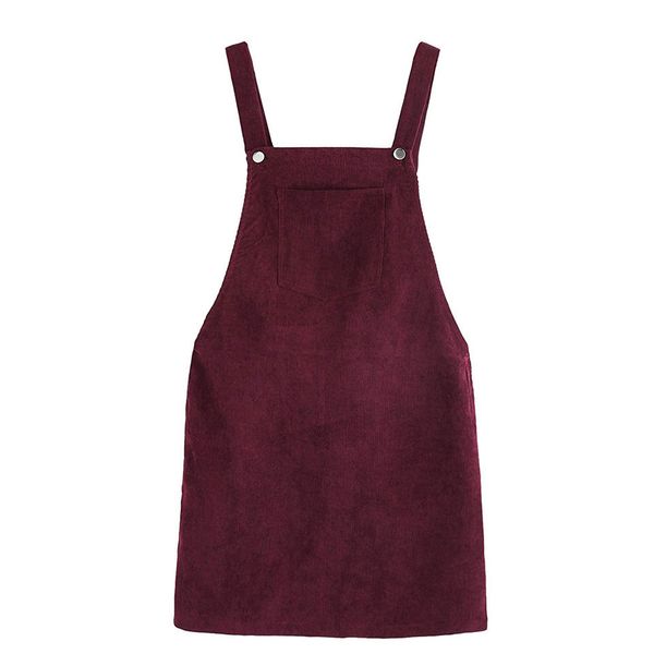 summer bib pocket front overall women skirts burgundy square neck pinafore cute shift skirt female retro corduroy skirt, Black
summer bib pocket front overall women skirts burgundy square neck pinafore cute shift skirt female retro corduroy skirt, Black
