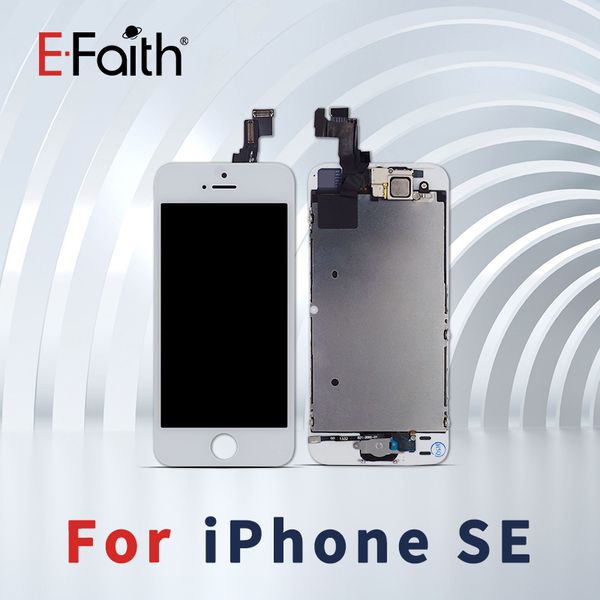 EFaith черный и белый для iPhone 5S / SE Полный Полный ЖК-дисплей с дигитайзер Задняя пластина + Home Button + Передняя камера Полное собрание Бесплатная доставка
EFaith черный и белый для iPhone 5S / SE Полный Полный ЖК-дисплей с дигитайзер Задняя пластина + Home Button + Передняя камера Полное собрание Бесплатная доставка