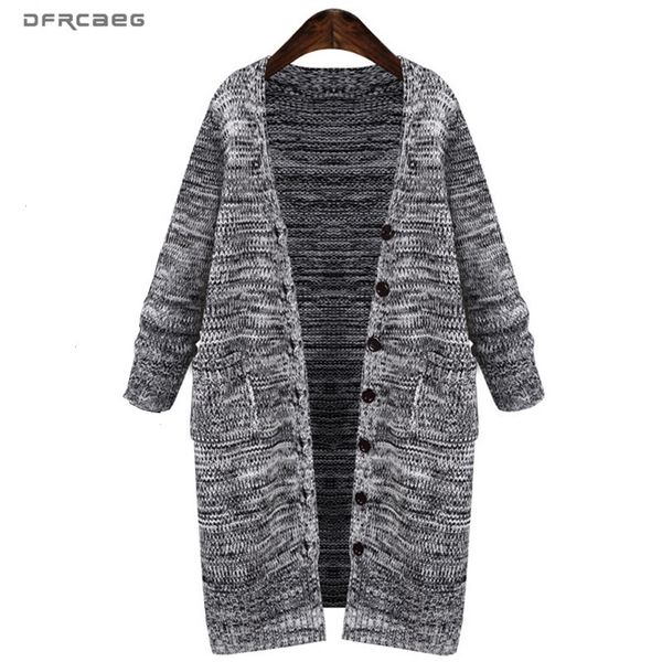 autumn winter knitted sweater coat women v-neck collar loose hooded cardigan mid-long coats warm long sleeve outerwear female, Black
autumn winter knitted sweater coat women v-neck collar loose hooded cardigan mid-long coats warm long sleeve outerwear female, Black