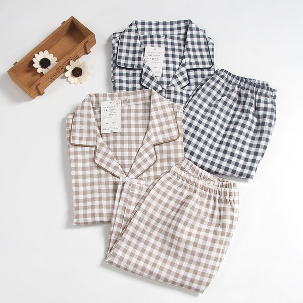 two piece set mens pajama suit and shorts plaid cotton spring summer pyjamas for men nightie sleepwear plus size nightie, Black;brown
two piece set mens pajama suit and shorts plaid cotton spring summer pyjamas for men nightie sleepwear plus size nightie, Black;brown