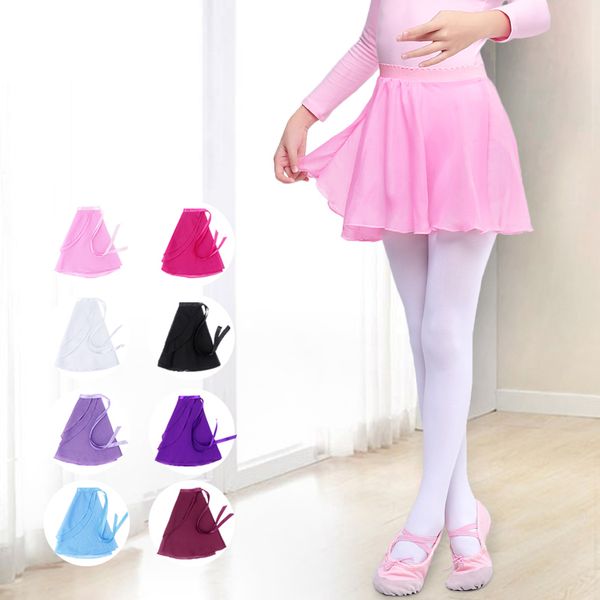 girls ballet skirt kids wrap up ballet dress skating skirt chiffon pull on dance, Black;red
girls ballet skirt kids wrap up ballet dress skating skirt chiffon pull on dance, Black;red