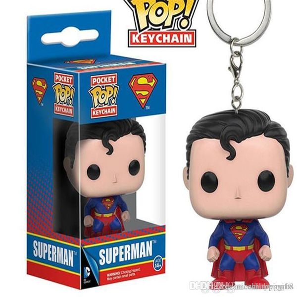 wholesale funko pop superman key chain doll justice union pendant model pocket of film and television pop figurine pop vinyl figures
wholesale funko pop superman key chain doll justice union pendant model pocket of film and television pop figurine pop vinyl figures