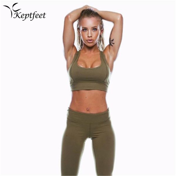 2017 new 2pcs solid color women's sport wear gym yoga vest bra sports legging pants outfit set green clothes, White;red
2017 new 2pcs solid color women's sport wear gym yoga vest bra sports legging pants outfit set green clothes, White;red
