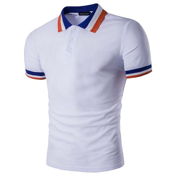 men designer polo shirts patchwork striped polo shirts 2018 summer loose england style short sleeves breathable casual shirt for men, White;black
men designer polo shirts patchwork striped polo shirts 2018 summer loose england style short sleeves breathable casual shirt for men, White;black