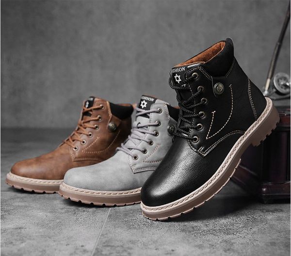 winter martin boots outdoor work boots men casual fashion boots waterproof antiskid blue black men shoes warm shoes high-quality pu a7823
winter martin boots outdoor work boots men casual fashion boots waterproof antiskid blue black men shoes warm shoes high-quality pu a7823