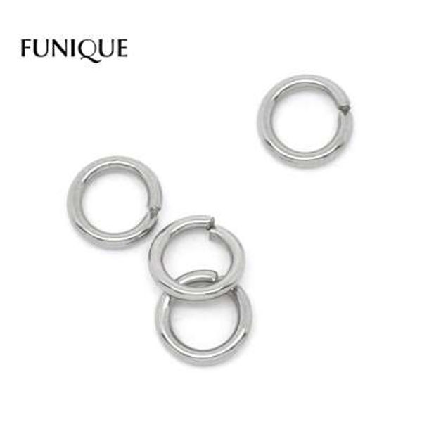 funique 500 stainless steel open jump rings 5mm dia. findings for jewelry making accessories, Silver
funique 500 stainless steel open jump rings 5mm dia. findings for jewelry making accessories, Silver