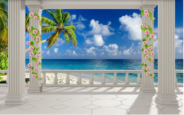 custom wall mural modern art painting mural wallpaper european balcony beach sea view 3d tv background wall 3d mural wallpape
custom wall mural modern art painting mural wallpaper european balcony beach sea view 3d tv background wall 3d mural wallpape