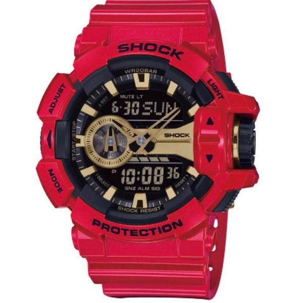 Shock Men Sports Watches Digital Outdoor Watch LED Big Dial 50M Waterproof Dual Display Wristwatches Relogio Masculino 400 Auto Light
Shock Men Sports Watches Digital Outdoor Watch LED Big Dial 50M Waterproof Dual Display Wristwatches Relogio Masculino 400 Auto Light