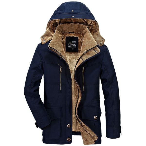 2018 new plus velvet thickening winter coat jacket men in the long paragraph fashion warm jacket xd286, Black
2018 new plus velvet thickening winter coat jacket men in the long paragraph fashion warm jacket xd286, Black