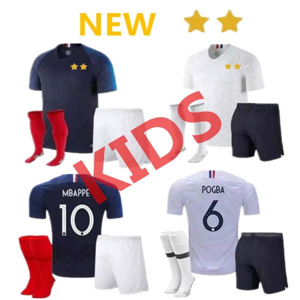 new 2 star 18 19 kids kit pogba soccer jersey 2018 world cup payet dembele mbappe griezmann kante children football shirts, Black
new 2 star 18 19 kids kit pogba soccer jersey 2018 world cup payet dembele mbappe griezmann kante children football shirts, Black
