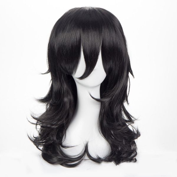 my hero academia s aizawa style anime cosplay long wavy curly wigs cap, Black;brown
my hero academia s aizawa style anime cosplay long wavy curly wigs cap, Black;brown