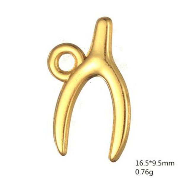 2021 gold & silver color wishbone good luck lucky pendant charm for diy bracelet, Bronze;silver
2021 gold & silver color wishbone good luck lucky pendant charm for diy bracelet, Bronze;silver