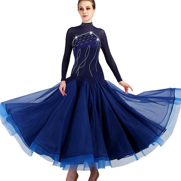 2018 customized ballroom dance competition dresses standard dance dresses ballroom dress d0450 long sleeve rhinestones big sheer hem, Black;red
2018 customized ballroom dance competition dresses standard dance dresses ballroom dress d0450 long sleeve rhinestones big sheer hem, Black;red