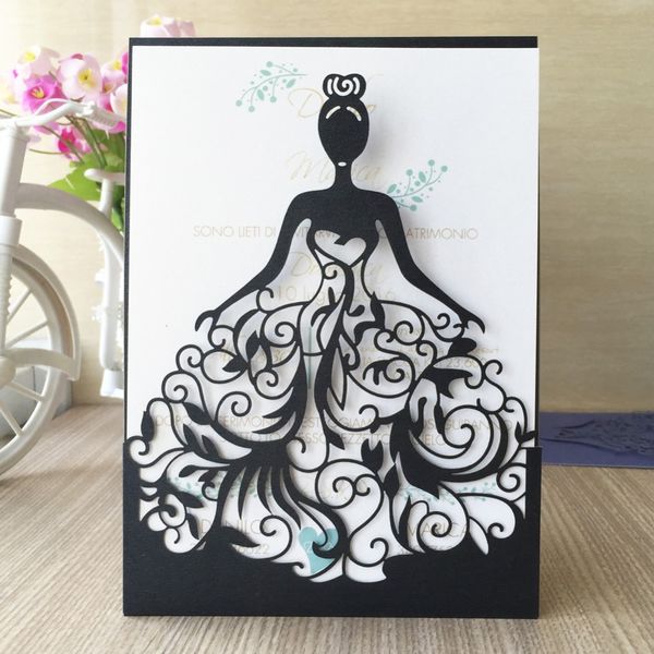 50pcs free shipping Laser cut Wedding Invitation Cards invitaciones de boda convite de casamento Wedding Invitation Cards Princess design
50pcs free shipping Laser cut Wedding Invitation Cards invitaciones de boda convite de casamento Wedding Invitation Cards Princess design