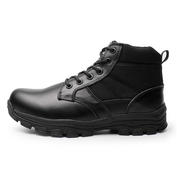 genuine leather men tactical boots outdoor mountain hiking shoes anti-skid wear resistant waterproof multi-terrain sports shoes, Black
genuine leather men tactical boots outdoor mountain hiking shoes anti-skid wear resistant waterproof multi-terrain sports shoes, Black