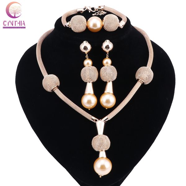 women gold color tassel simulated pearl jewelry sets earrings choker pendants&necklaces bracelet fine jewelry set, Slivery;golden
women gold color tassel simulated pearl jewelry sets earrings choker pendants&necklaces bracelet fine jewelry set, Slivery;golden
