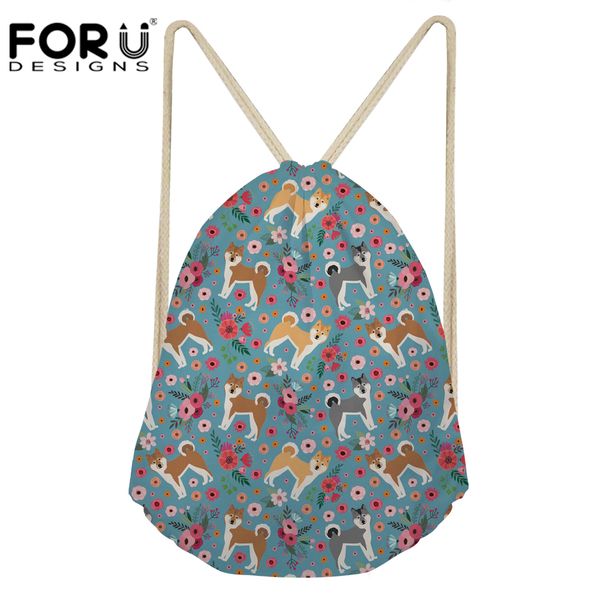 forudesigns drawstring bag for women akita flower prints softback kids drawstring bag backpack funny dog printing girls bagpack
forudesigns drawstring bag for women akita flower prints softback kids drawstring bag backpack funny dog printing girls bagpack