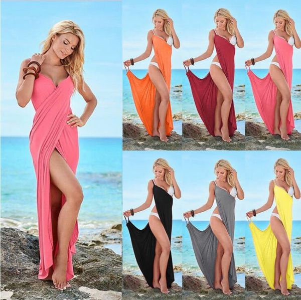 fashion women beach maxi sundress sleeveless long dress party holiday beach colored dresses ing, White;black
fashion women beach maxi sundress sleeveless long dress party holiday beach colored dresses ing, White;black