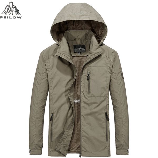 peilow new plus size m~6xl spring autumn mens casual hoodie jacket men waterproof clothes men's windbreaker coat male, Black;brown
peilow new plus size m~6xl spring autumn mens casual hoodie jacket men waterproof clothes men's windbreaker coat male, Black;brown