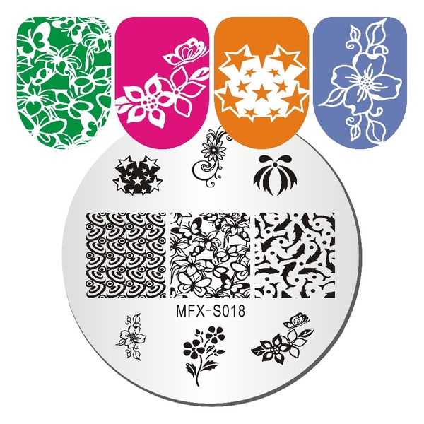 mifanxi rounded nail stamping loveliness manicure nail art image template nails tool, White
mifanxi rounded nail stamping loveliness manicure nail art image template nails tool, White
