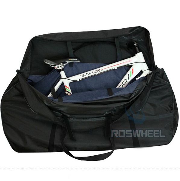 roswheel folding bicycle cycle storage bag bike carry bag for 26" bicycle mountain bike mtb size121 x 85 x20cm
roswheel folding bicycle cycle storage bag bike carry bag for 26" bicycle mountain bike mtb size121 x 85 x20cm