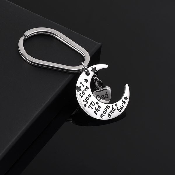 ijk2052 i love you to the moon and back stainless steel cremation keepsake keyring for ashes urn memorial souvenir jewelry, Silver
ijk2052 i love you to the moon and back stainless steel cremation keepsake keyring for ashes urn memorial souvenir jewelry, Silver