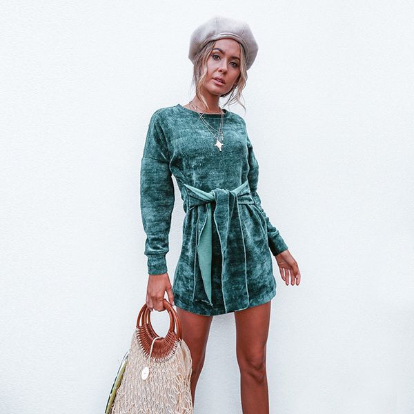 casual dresses for women party clothing 2018 dhl women casual irregular hem pullover loose split solid long sleeve dress with belt, Black;gray
casual dresses for women party clothing 2018 dhl women casual irregular hem pullover loose split solid long sleeve dress with belt, Black;gray