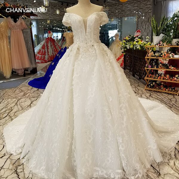 2019 bohemian short sleeve wedding dresses illusion deep v neck backless lace up back shining crystal sequins applique elegant bridal gowns, White
2019 bohemian short sleeve wedding dresses illusion deep v neck backless lace up back shining crystal sequins applique elegant bridal gowns, White