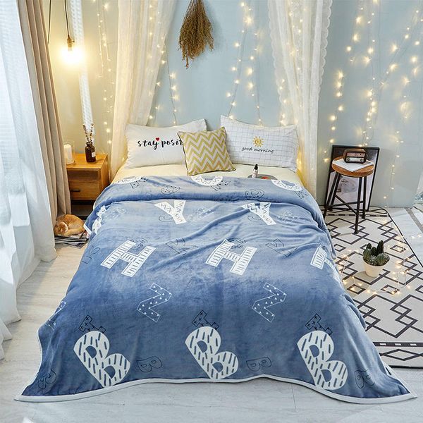 2018 autumn and winter season fashion blanket on the bed sofa travel soft bedspread bedding quilt sheet 1pcs ing
2018 autumn and winter season fashion blanket on the bed sofa travel soft bedspread bedding quilt sheet 1pcs ing