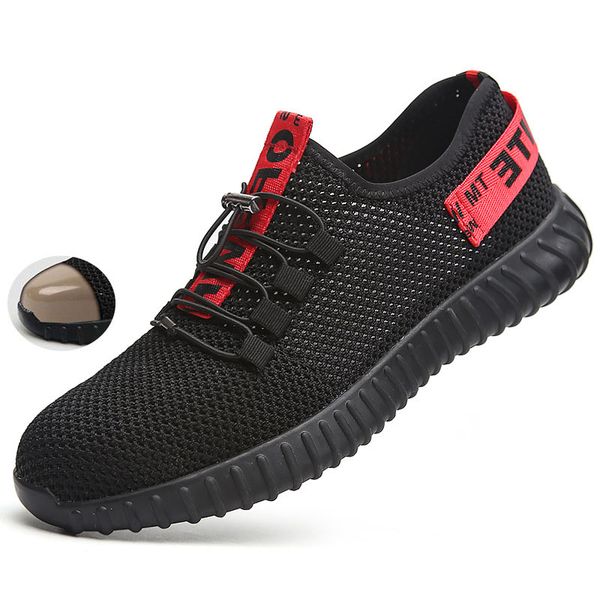 men shoes 2019 new comfortable breathable safety shoes men lightweight summer anti smashing piercing work sandals single mesh, Black
men shoes 2019 new comfortable breathable safety shoes men lightweight summer anti smashing piercing work sandals single mesh, Black