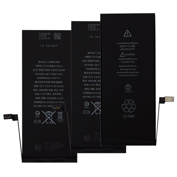 Internal built in li ion battery for iphone 6 plu 2915mah real capacity replacement phone bateria hipping 
Internal built in li ion battery for iphone 6 plu 2915mah real capacity replacement phone bateria hipping