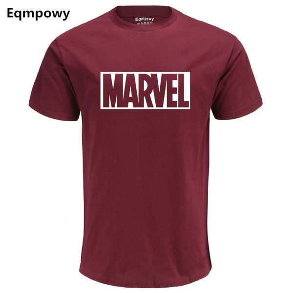 Eqmpowy 2017 New Fashion MARVEL t-Shirt men cotton short sleeves Casual male tshirt marvel t shirts men tops tees Free shipping
Eqmpowy 2017 New Fashion MARVEL t-Shirt men cotton short sleeves Casual male tshirt marvel t shirts men tops tees Free shipping