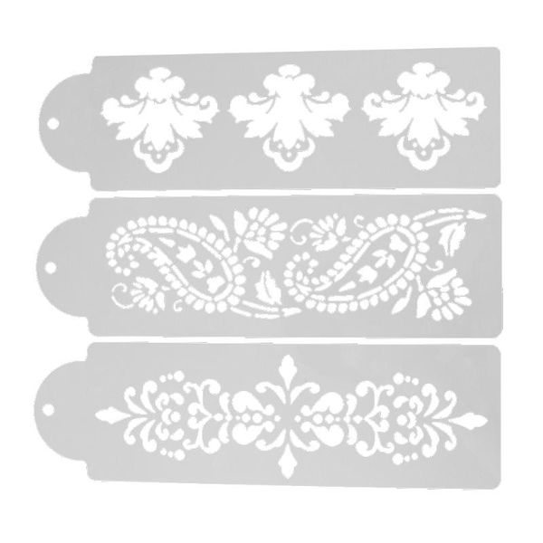 3pcs cake lace flower cake stencil diy spray fondant template cookie decorating mold kitchen baking tool
3pcs cake lace flower cake stencil diy spray fondant template cookie decorating mold kitchen baking tool