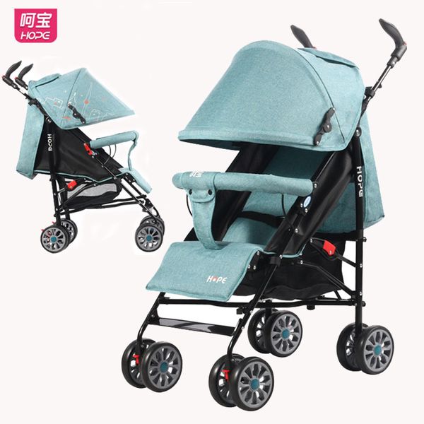 

hope newborn baby carriage super light baby stroller folding travel portable car pram buggy 170 degree lie down trolley