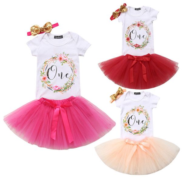 3pcs baby birthday clothing newborn baby girl clothes floral short sleeve bodysuit lace tulle tutu skirt headband outfits, White
3pcs baby birthday clothing newborn baby girl clothes floral short sleeve bodysuit lace tulle tutu skirt headband outfits, White