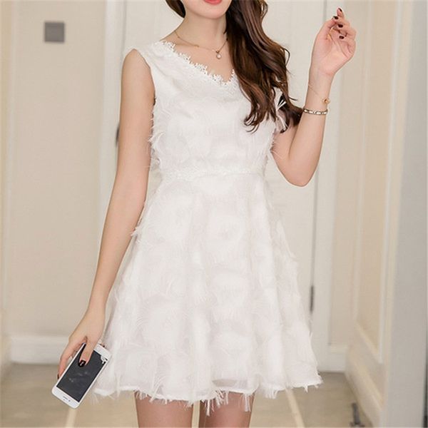 summer fashion women black tank elegant dress vintage vest dress white tassel feather slim sleeveless mini dresses vestidos, Black;gray
summer fashion women black tank elegant dress vintage vest dress white tassel feather slim sleeveless mini dresses vestidos, Black;gray